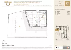 2 pokoje, mieszkanie 45,39 m², piętro 1, oferta nr 76, K-42, Płock, ul. Kazimierza Wielkiego 42