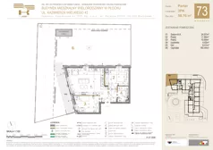 3 pokoje, mieszkanie 58,76 m², piętro 1, oferta nr 77, K-42, Płock, ul. Kazimierza Wielkiego 42