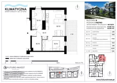 3 pokoje, apartament inwestycyjny 45,09 m², piętro 1, oferta nr B2/9, Apartamenty Klimatyczna, Gdańsk, Wyspa Sobieszewska, ul. Klimatyczna 88