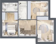 Dom 154,33 m², oferta nr D1, Osiedle Willa Park Cietrzewia, Warszawa, Włochy, Stare Włochy, ul. Kleszczowa 25