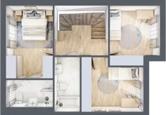 4 pokoje, mieszkanie 151,41 m², parter, oferta nr E2, Osiedle Willa Park Cietrzewia, Warszawa, Włochy, Stare Włochy, ul. Kleszczowa 25
