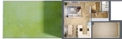 4 pokoje, mieszkanie 122,95 m², parter, oferta nr D1 wykończone "pod klucz", Riverside Eco Home, Parzniew, ul. Główna 27