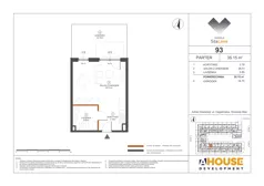1 pokój, mieszkanie 35,15 m², parter, oferta nr M93, Osiedle StaLove Etap III, Grodzisk Mazowiecki, ul. Cegielniana 3