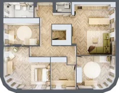 5 pokoi, mieszkanie 120,67 m², piętro 2, oferta nr 9, Zielony Zakątek, Warszawa, Włochy, Stare Włochy, ul. Krańcowa 5