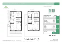 5 pokoi, mieszkanie 90,04 m², piętro 1, oferta nr B23-M2, Osiedle Niezapominajek, Kraków, Zwierzyniec, ul. Niezapominajek