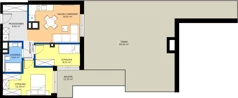 3 pokoje, mieszkanie 51,74 m², piętro 2, oferta nr 25, Fabryka na Pradze Radzymińska 14, Warszawa, Praga Północ, ul. Radzymińska 14