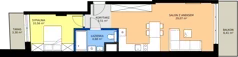 2 pokoje, mieszkanie 47,82 m², piętro 5, oferta nr 44, Fabryka na Pradze Radzymińska 14, Warszawa, Praga Północ, ul. Radzymińska 14
