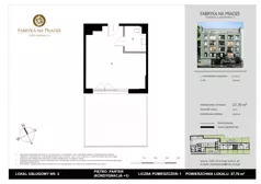 1 pokój, lokal inwestycyjny 27,70 m², parter, oferta nr 3, Fabryka na Pradze Radzymińska 14 - lokale inwestycyjne, Warszawa, Praga Północ, ul. Radzymińska 14