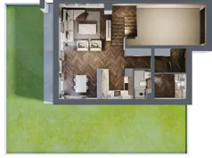 Dom 125,09 m², oferta nr C.1.4, Beskidzka Park, Łódź, Widzew, ul. Beskidzka 129