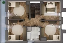 Dom 125,09 m², oferta nr C.1.4, Beskidzka Park, Łódź, Widzew, ul. Beskidzka 129