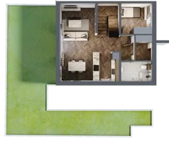 Dom 102,58 m², oferta nr A.2.1, Pustynna 51, Łódź, Górna, ul. Pustynna 51