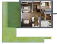 Dom 102,58 m², oferta nr A.1.1, Pustynna 51, Łódź, Górna, ul. Pustynna 51