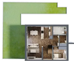 Dom 102,58 m², oferta nr A.1.2, Pustynna 51, Łódź, Górna, ul. Pustynna 51