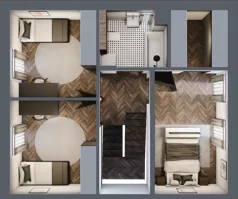 Dom 102,58 m², oferta nr A.8.2, Pustynna 51, Łódź, Górna, ul. Pustynna 51