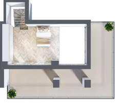 3 pokoje, mieszkanie 84,53 m², piętro 3, oferta nr M14, Aura Orłowo, Gdynia, Orłowo, Kolibki, ul. Aleja Zwycięstwa 193
