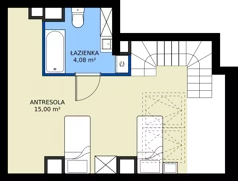 1 pokój, apartament 49,06 m², piętro 2, oferta nr 77, Marina Residence Puck, Puck, ul. Aleja Lipowa 4