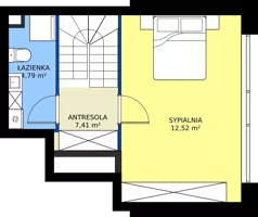 2 pokoje, apartament 52,06 m², piętro 2, oferta nr 18, Marina Residence Puck, Puck, ul. Aleja Lipowa 4