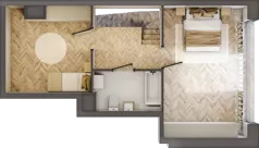 3 pokoje, apartament 70,02 m², piętro 2, oferta nr 78, Marina Residence Puck, Puck, ul. Aleja Lipowa 4