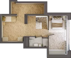 2 pokoje, apartament 59,95 m², piętro 2, oferta nr 20, Marina Residence Puck, Puck, ul. Aleja Lipowa 4
