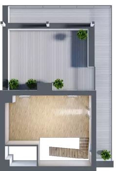 1 pokój, mieszkanie 65,48 m², piętro 3, oferta nr M26, Osiedle Wędrowna bud. B1, Lublin, Sławin, ul. Wędrowna