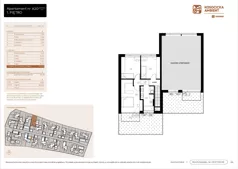 5 pokoi, mieszkanie 101,03 m², parter, oferta nr A20, Kosocicka Ambient, Kraków, Podgórze Duchackie, Piaski Wielkie, ul. Kosocicka
