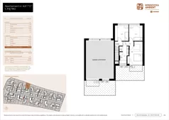 5 pokoi, mieszkanie 101,03 m², parter, oferta nr A21, Kosocicka Ambient, Kraków, Podgórze Duchackie, Piaski Wielkie, ul. Kosocicka