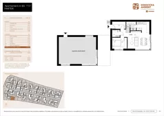 5 pokoi, mieszkanie 101,30 m², parter, oferta nr B3, Kosocicka Ambient, Kraków, Podgórze Duchackie, Piaski Wielkie, ul. Kosocicka