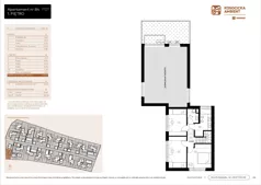5 pokoi, mieszkanie 101,30 m², parter, oferta nr B4, Kosocicka Ambient, Kraków, Podgórze Duchackie, Piaski Wielkie, ul. Kosocicka