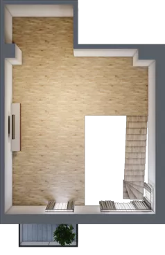 1 pokój, mieszkanie 68,22 m², parter, oferta nr B1.3, Osiedle Maureska, Toruń, Wrzosy, JAR, ul. Konrada Grasera 2 / Strobanda 6