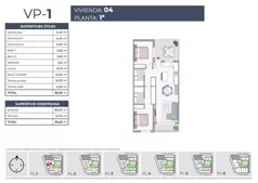 3 pokoje, mieszkanie 80,50 m², piętro 1, oferta nr 4, Av. de las Habaneras, Torrevieja, Av. de las Habaneras