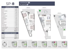 4 pokoje, mieszkanie 111,60 m², piętro 5, oferta nr 53, Av. de las Habaneras, Torrevieja, Av. de las Habaneras