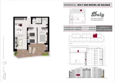 2 pokoje, mieszkanie 70,20 m², piętro 2, oferta nr D.212, San Miguel De Salinas, San Miguel de Salinas, c. Schubert / Verdi