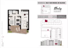 2 pokoje, mieszkanie 70,20 m², piętro 2, oferta nr D.215, San Miguel De Salinas, San Miguel de Salinas, c. Schubert / Verdi