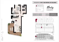 2 pokoje, mieszkanie 75,69 m², piętro 4, oferta nr D.401, San Miguel De Salinas, San Miguel de Salinas, c. Schubert / Verdi