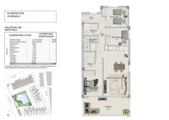 5 pokoi, mieszkanie 154,96 m², parter, oferta nr 1/5/1., Santa Pola, Santa Pola, c. Toledo