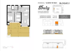 3 pokoje, apartament 77,10 m², parter, oferta nr 202, LA HOYA BY DULY, Torrevieja, c. Lagos de Covadonga