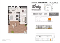 3 pokoje, apartament 77,10 m², parter, oferta nr 203, LA HOYA BY DULY, Torrevieja, c. Lagos de Covadonga