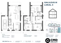 Dom 157,91 m², oferta nr 4, Galileus III, Zalasewo, ul. Galileusza