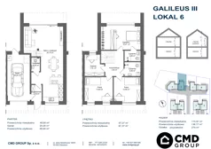 Dom 136,17 m², oferta nr 6, Galileus IV, Zalasewo, ul. Galileusza