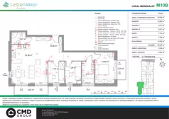 4 pokoje, mieszkanie 83,55 m², piętro 1, oferta nr M10B, Leśne Tarasy III B, Zalasewo, ul. Jana Heweliusza
