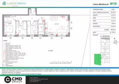 4 pokoje, mieszkanie 68,09 m², parter, oferta nr M1B, Leśne Tarasy III B, Zalasewo, ul. Jana Heweliusza