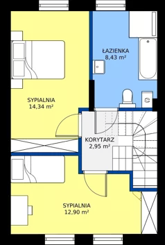 Dom 101,90 m², oferta nr 2, Zielone Zacisze, Kraków, Golkowice