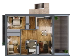 3 pokoje, mieszkanie 110,31 m², piętro 1, oferta nr M30, Osiedle Bliskie, Domaszowice, ul. Mokra