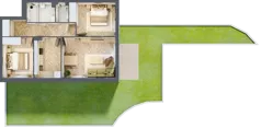 3 pokoje, mieszkanie 64,70 m², parter, oferta nr A.0.10, Vista Eco, Wrocław, Leśnica, Stabłowice, ul. Łomnicka