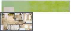 3 pokoje, mieszkanie 57,01 m², parter, oferta nr A.0.9, Vista Eco, Wrocław, Leśnica, Stabłowice, ul. Łomnicka