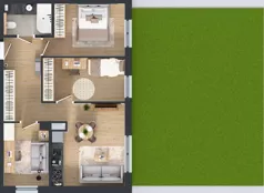 4 pokoje, mieszkanie 57,66 m², parter, oferta nr AA0003, Orneko, Warszawa, Białołęka, ul. Cieślewskich / Ornecka