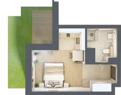 1 pokój, lokal inwestycyjny 24,35 m², parter, oferta nr B1.06, Aquamarina 3, Międzyzdroje, ul. Gryfa Pomorskiego 80 b