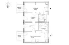 4 pokoje, apartament 67,57 m², piętro 1, oferta nr 30, RZ21, Warszawa, Wilanów, ul. Aleja Rzeczypospolitej 21 