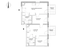 4 pokoje, mieszkanie 62,49 m², piętro 1, oferta nr 32, RZ21, Warszawa, Wilanów, ul. Aleja Rzeczypospolitej 21 