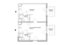 2 pokoje, apartament 55,32 m², piętro 2, oferta nr 33, RZ21, Warszawa, Wilanów, ul. Aleja Rzeczypospolitej 21 